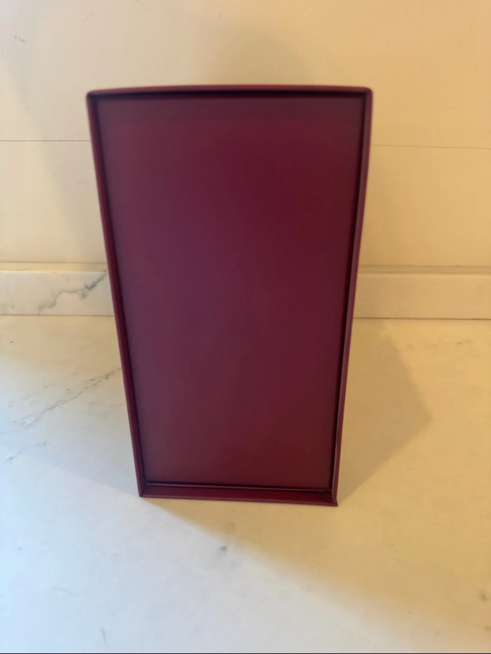 Gucci Burgundy Logo Gift Box 10.5x8.5x5